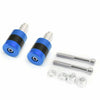 F2 22mm Aluminum Blue Motorcycle Handlebar Weights