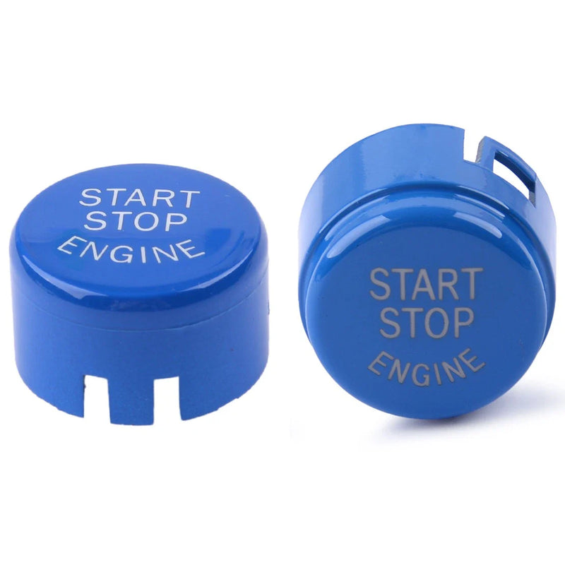 BMW F01 F02 F10 F20 F21 F33 F13 Blue Start Stop Engine Button Switch Cover