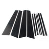 BMW X1 10 Pcs Black Car Door Window Pillar Post Covers (2016-2021)