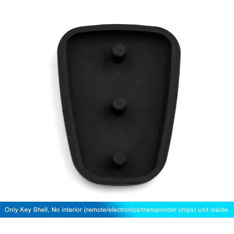 Hyundai Hyundai 3 Button Key Fob Shell Case Rubber ( Available)