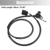 Mitsubishi Pajero III Front Right ABS Speed Sensor (2000-2006)