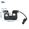 BMW 128i Black Gray Front Hood Latch Lock Actuator Assembly