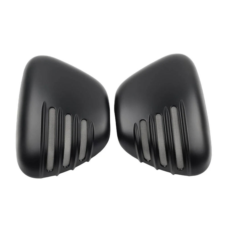 T100 Matte Black Left Right Battery Side Covers (2017-2023)