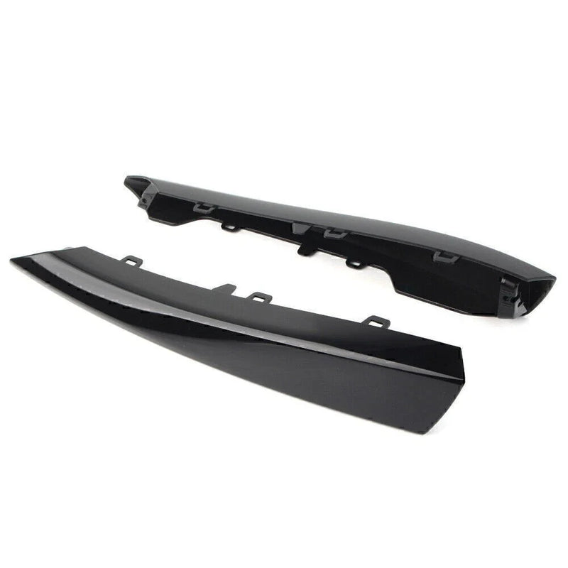 Jaguar XF (2012-2015) Black Front Bumper Grille Insert Covers