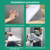 DIY Home Decor Self-Adhesive Crystal Mirror Wall Decals