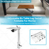 RV Camper - Movable, Rotatable, Height Adjustable Aluminum Alloy Table Leg