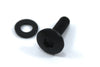 M5 Motociclismo Negro 6x Parabrisas, Tornillos carenado & Goma Tuercas