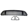 Ford Mustang 2015-2019 Real Carbon Fiber Front Upper Mesh Grille R Style