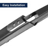 Volvo V70 15" Rear Windshield Wiper Blade Arm Set (2004-2007)
