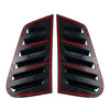 VW Polo 9N Rear Side Window Louver Vent Cover Trim (2001-2009)