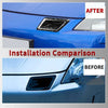 Nissan 350Z 2006-09 Forging Carbon Fiber Front Bumper Air Vent Cover Trim