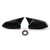 Toyota Corolla 2 x Side Rearview Mirror Cover Trim Glossy Black (2019-2023)
