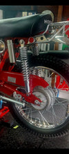 Honda XL125K 350mm Chrome Shock Absorbers