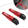 BMW HP4 S1000RR S1000R Red Rear Passenger Foot Pegs (2012-2020)