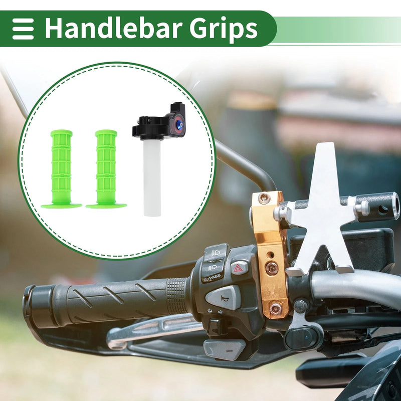 Grips / 7/8" 22mm / Handlebar Grips Rubber Light Green