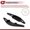 Mazda Axela Black Aluminum Alloy Steering Wheel Paddles (2020-2021)