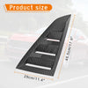 2024-2025 Ford Mustang GT 2x Carbon Style Rear Window Louver Covers Sun Shades