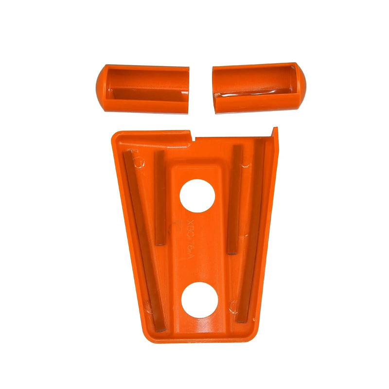 Jeep Wrangler 2007-2018 Orange Engine Hood Hinge Covers