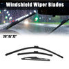 Ford Fiesta MK7 3 x Car Front Rear Wiper Blades (2008-2016)