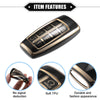 Hyundai G80 GV80 8 Button TPU Black Keyless Smart Key Fob Case (2021-2023)