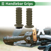 Motorcycle 7/8" 22mm Hand Grips Cover Kit TPU Green