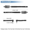 Toyota Solara 4pcs Tie Rod Ends (2004-2008)
