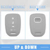Honda Civic Accord CR-V HR-V Gray () Smart Key Fob Cover Protector
