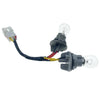 Kia Forte 1x Outer Tail Light Socket Harness w/ Bulb (2013-2016)