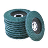 Angle Grinders - Metal, Wood, Plastic 5 Inch Flap Sanding Discs