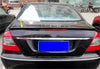 Mercedes Benz E-Class W211 Rear Spoiler Unpainted Wing Lip (2003-2009)