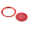 Audi A4L A5 A6L A7 A8 Red Engine Start Button Decorative Ring Cover