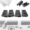 Jeep Wrangler JK Exterior Door Hinge Chain Frame Covers (2007-2017)