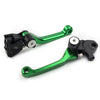 YAMAHA YZ 250F 426F 450F Pivot Green Brake Clutch Levers (2009-2020)