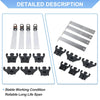 Chevy & Ford Black Spark Plug Separators 7/8/9mm Engine