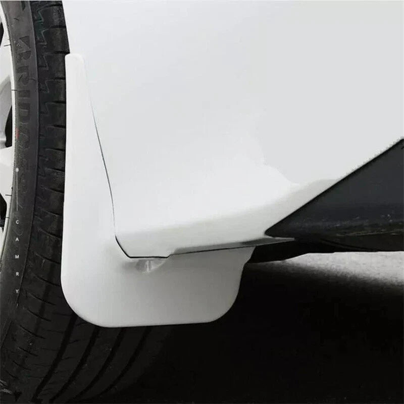 Honda Accord 4x White Mud Flaps Splash Mudguard Fender (2008–2013)