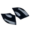 Mercedes Benz W176 2013-2018 2 x Spoiler Canards Rear Bumper Side Splitters