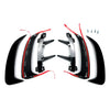 Mercedes Benz A-Class W177 Rear Bumper Splitter Spoiler Air Vents (2018-2023)