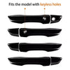 Honda Civic 8Pcs Gloss Black Door Handle Covers (2016-2021)