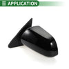 Toyota Highlander Left Side Door Mirror Glass Non-Heated (2008–2023)