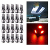 Various Vehicles 20 x T10 5-SMD 5050 Red LED Light Bulbs ( Specified)