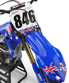 Yamaha YZ 250 (1996-2001) - Aussie Style Decals Graphics Kit