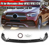 Mercedes Benz GLE W167 C167 V167 Front Bumper Spoiler Lip Black (2020-2023)
