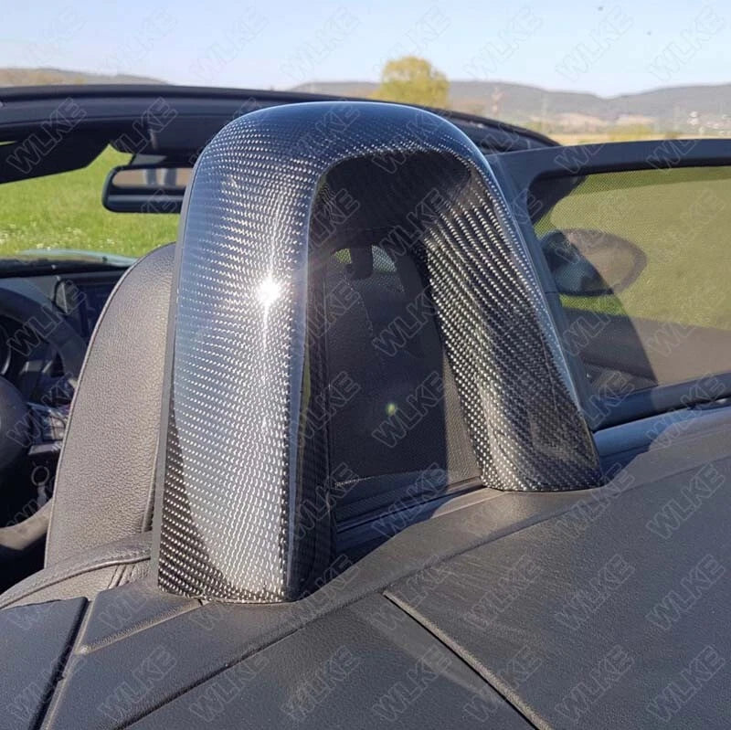 BMW Z4 E89 2009-2015 Carbon Fiber Seat Roll Over Head Cover Trim