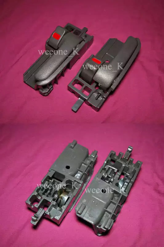 Toyota Hiace Commuter Inside Door Handle 2 x Dark Gray (2005-2018)