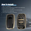 Kia Forte Koup, Niro TPU Smart Key Fob Case Cover (2014-2022)