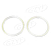 Car 80mm 12V-24V Angel Eyes COB Halo Ring LED Headlight Bulbs