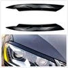 VW Passat B7 (2010-2015) Gloss Finish 2 x Headlight Eyelid Covers