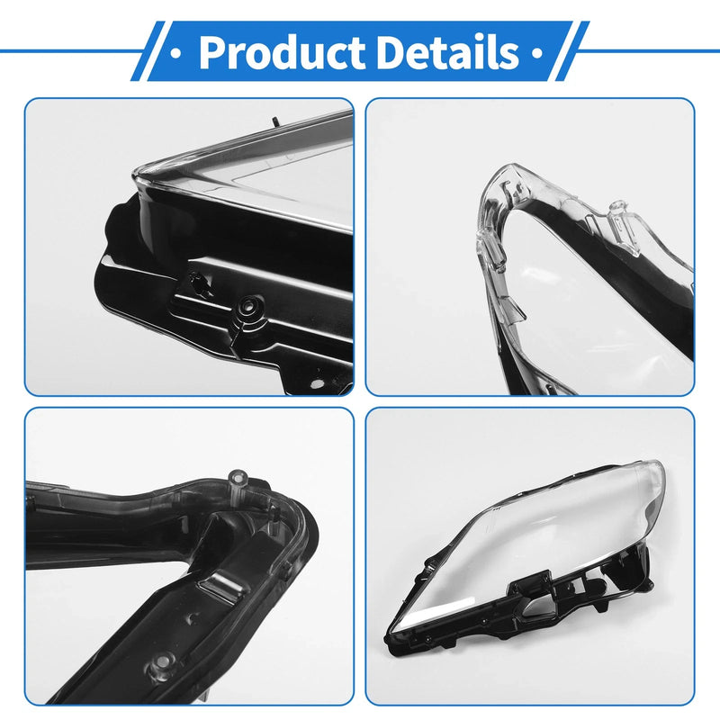 Lexus LS460 Car Front Left Headlight Lens Cover (2007-2009)