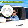 Dodge Charger (2006-2010) Silver Tone 6 x Pillar Window Trim
