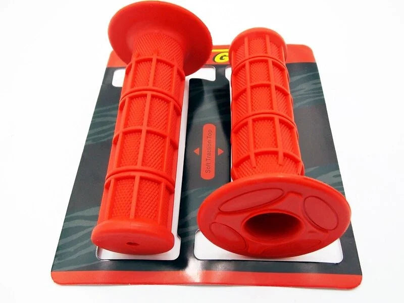 Suzuki RM250 (2000-2009) - Left & Right Pair Red Hand Grip Set
